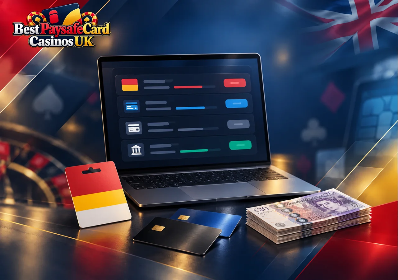 Top UK casino sites with prepaid voucher support, broad game selections and convenient payment options.